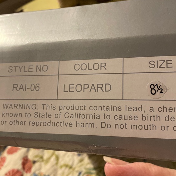 Fahrenheit Shoes - Leopard wedge